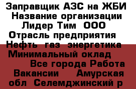 Заправщик АЗС на ЖБИ › Название организации ­ Лидер Тим, ООО › Отрасль предприятия ­ Нефть, газ, энергетика › Минимальный оклад ­ 23 000 - Все города Работа » Вакансии   . Амурская обл.,Селемджинский р-н